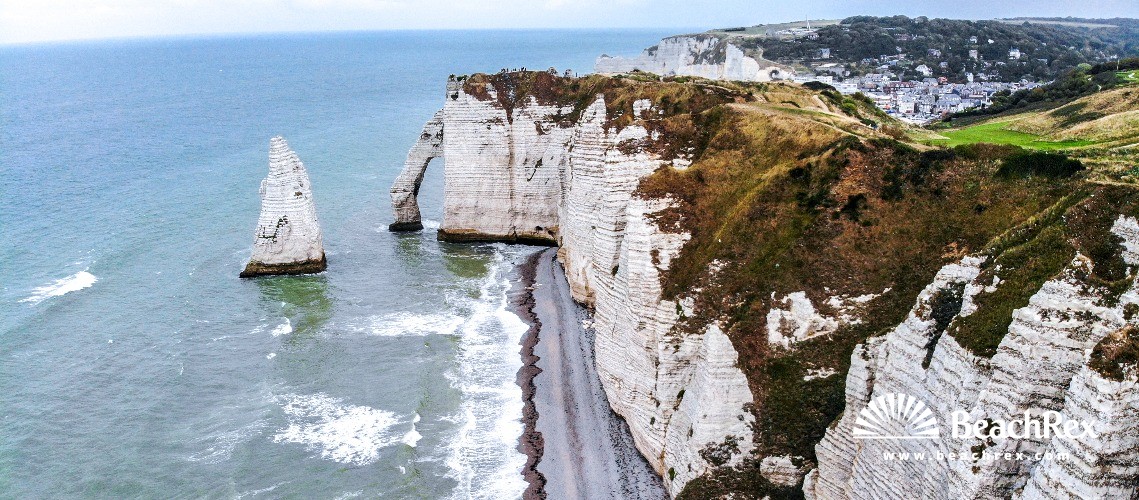 France - Normandie -  Étretat - Plage Etretat