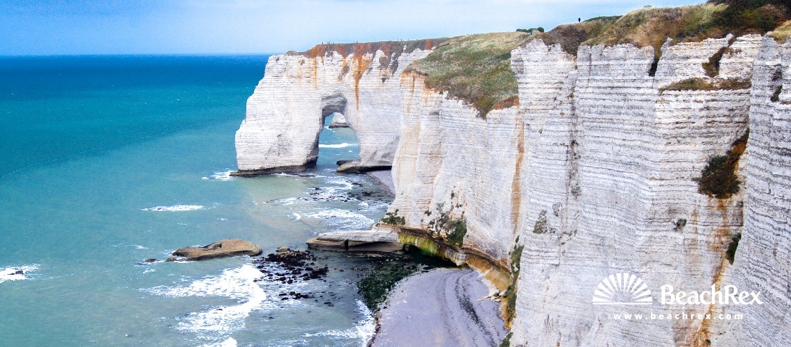 France - Normandie -  Étretat - Plage Etretat