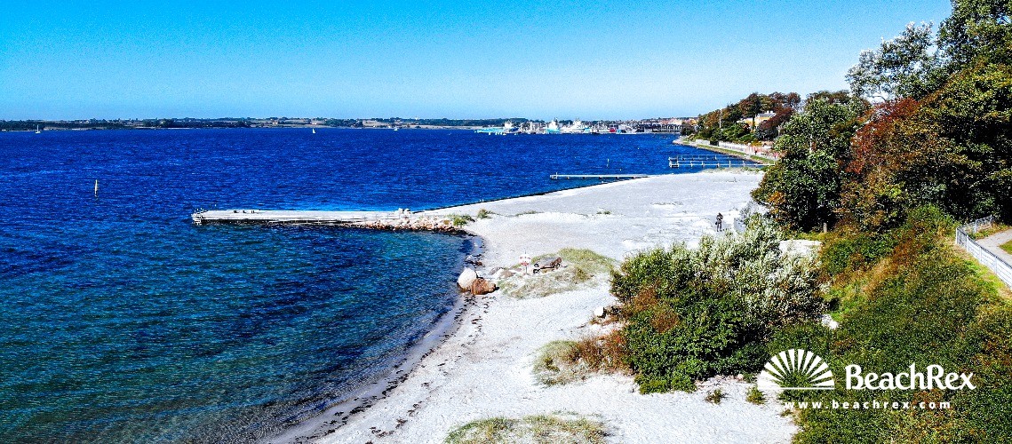 Danemark - Syddanmark - Funen -  Faaborg - Strand Faaborg