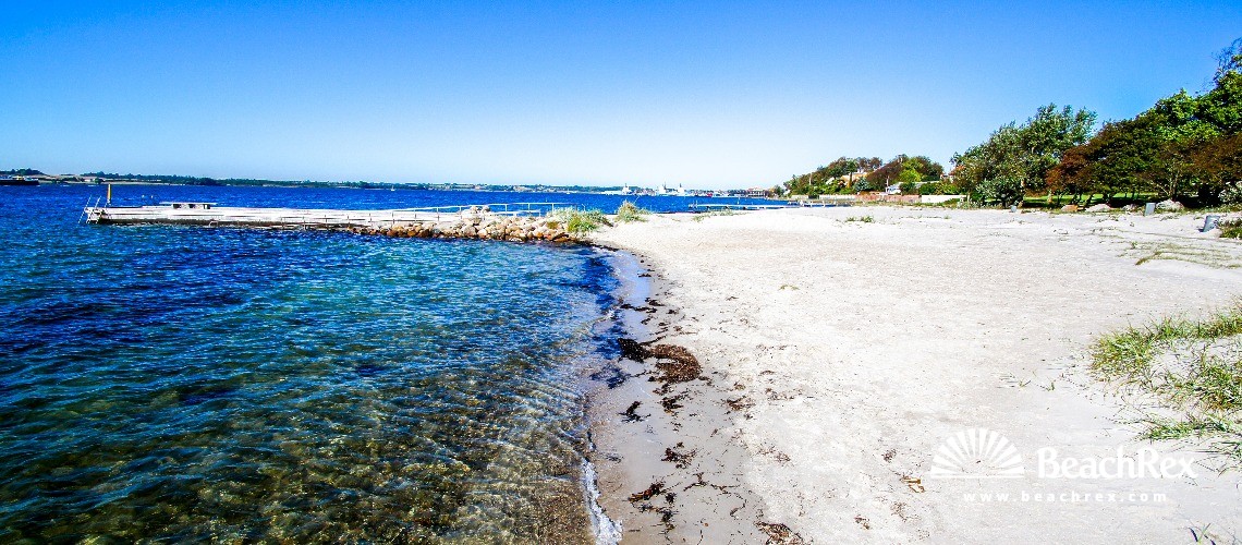 Danemark - Syddanmark - Funen -  Faaborg - Strand Faaborg