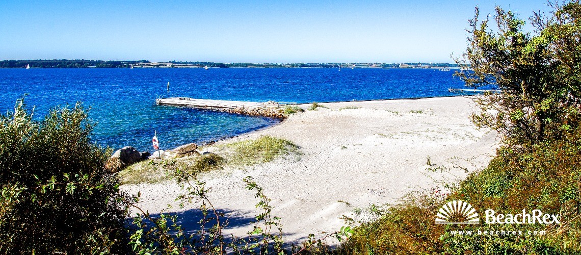 Danemark - Syddanmark - Funen -  Faaborg - Strand Faaborg