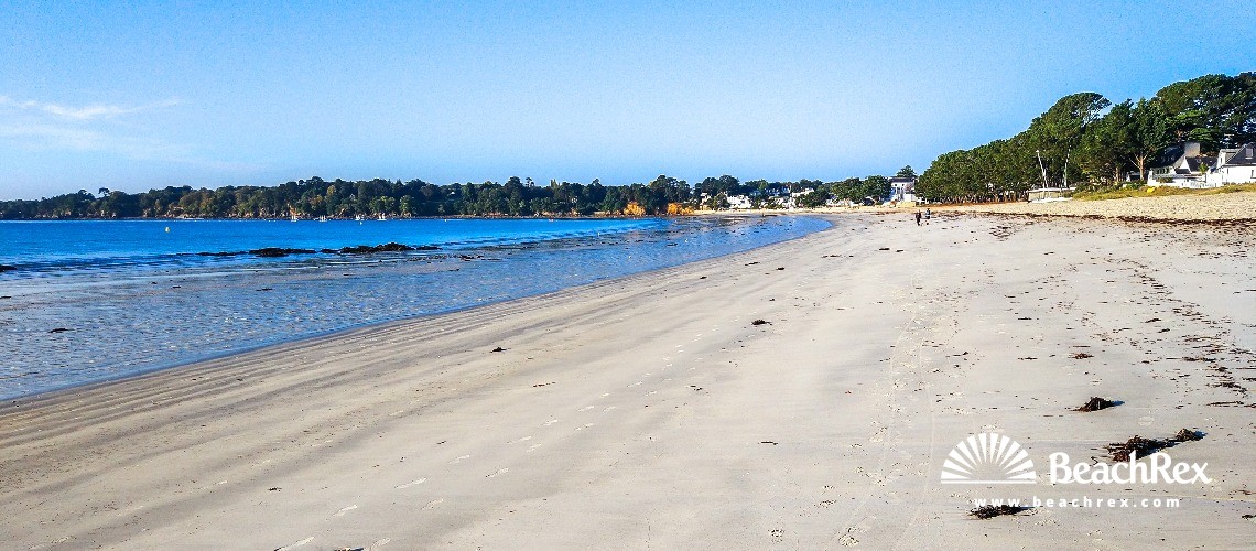 France - Bretagne -  Fouesnant - Plage du Cap Coz 