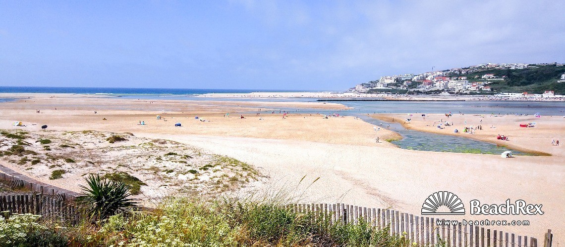 Португалия - Leiria -  Foz do Arelho - Praia Foz do Arelho