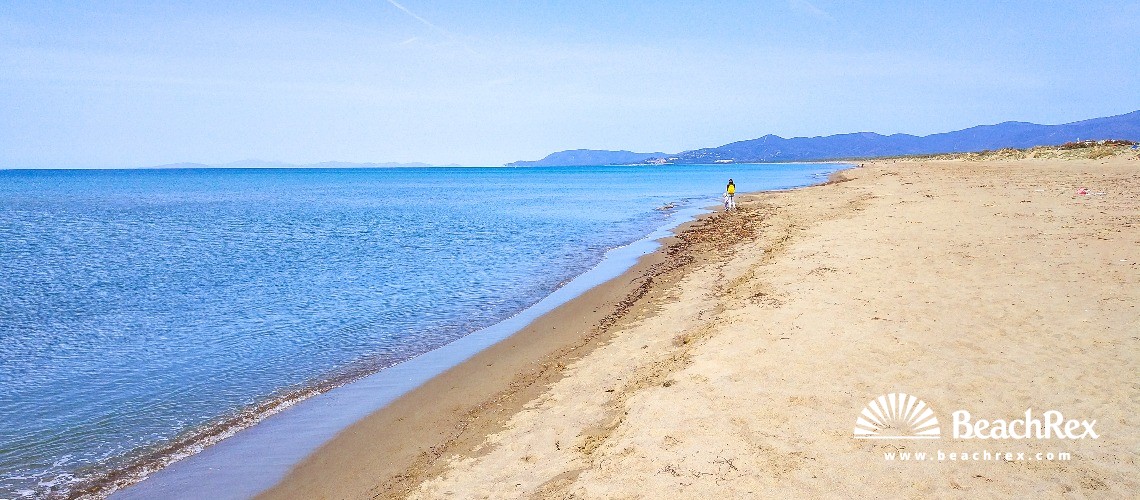 Italie - Toscana -  Grosseto - Plage Marina di Grosseto