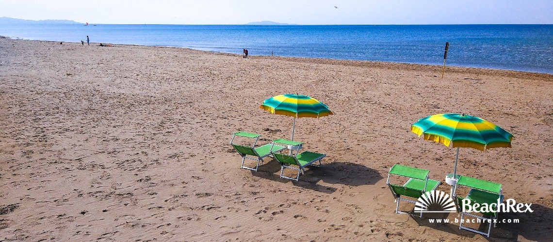 Italie - Toscana -  Grosseto - Plage Marina di Grosseto