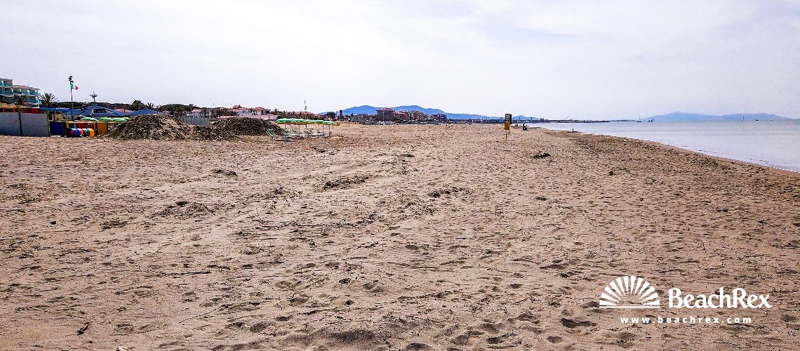 Italie - Toscana -  Grosseto - Plage Marina di Grosseto