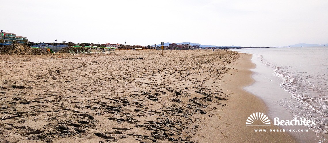 Italie - Toscana -  Grosseto - Plage Marina di Grosseto