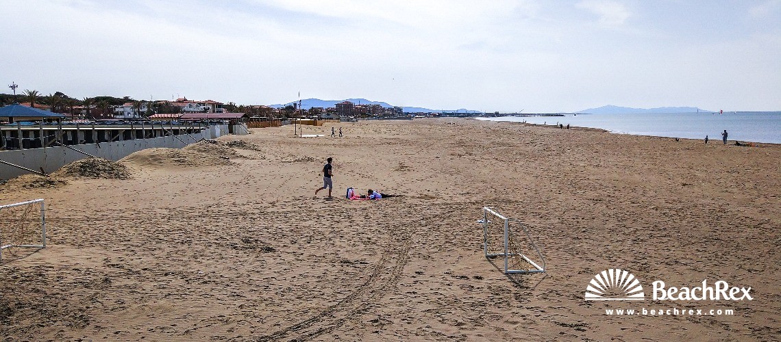 Italie - Toscana -  Grosseto - Plage Marina di Grosseto