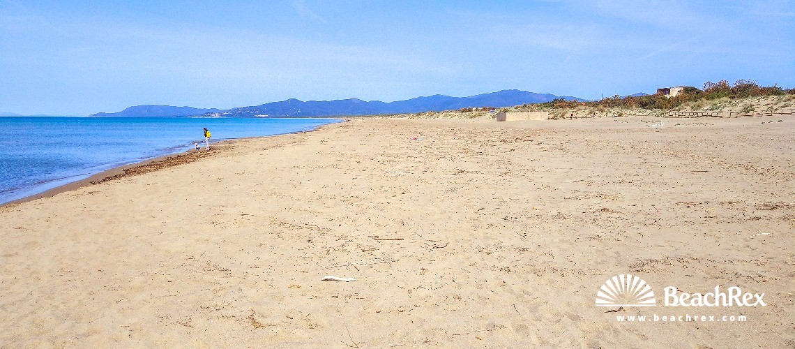 Italie - Toscana -  Grosseto - Plage Marina di Grosseto