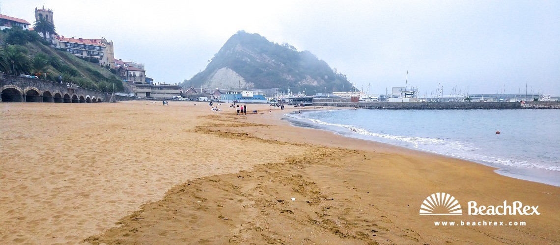 Spain - País Vasco -  Guetaria - Playa de Malkorbe