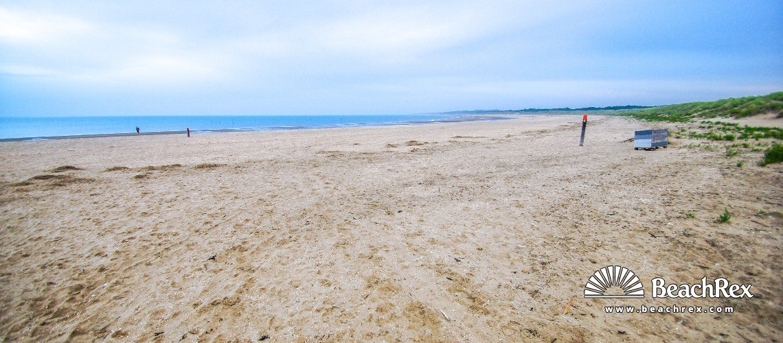 Netherlands - ZuidHolland -  Hellevoetsluis - Strand Haringvlietsluizen