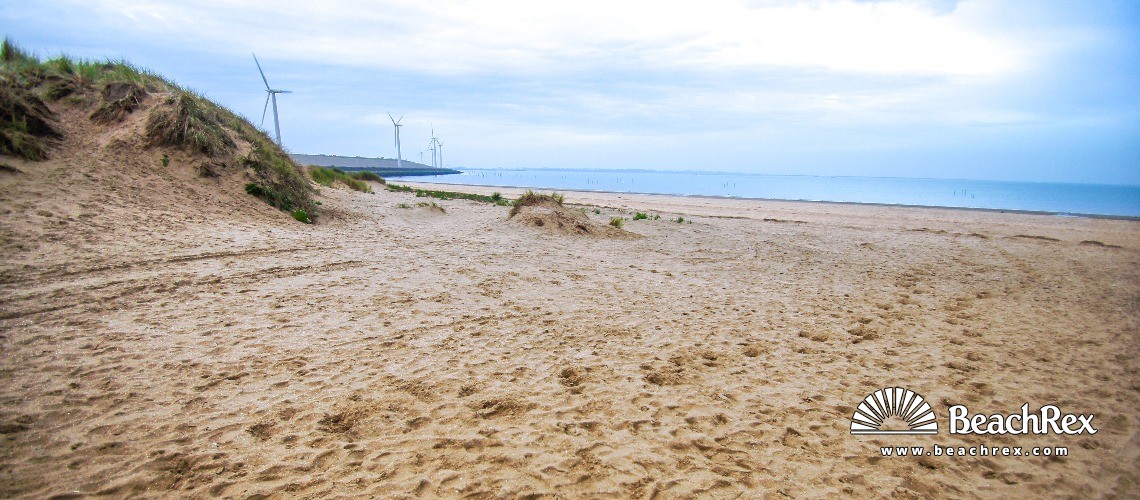 Netherlands - ZuidHolland -  Hellevoetsluis - Strand Haringvlietsluizen
