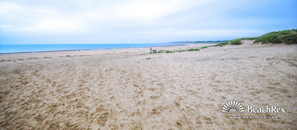 Netherlands - ZuidHolland -  Hellevoetsluis - Strand Haringvlietsluizen