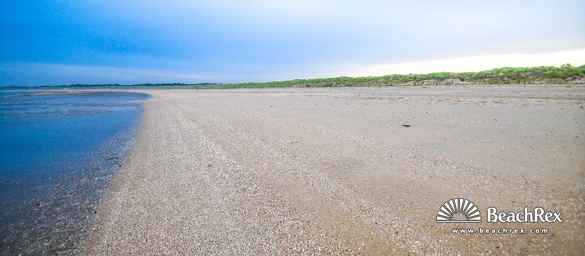 Netherlands - ZuidHolland -  Hellevoetsluis - Strand Haringvlietsluizen