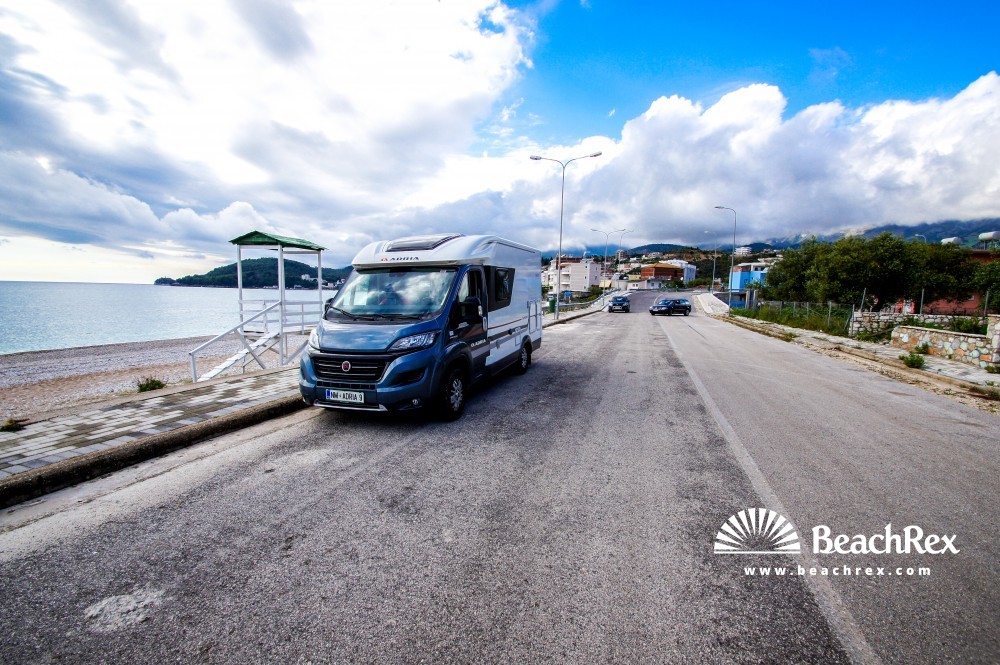 Albania - Vlorë -  Himarë - Plazhi Potam