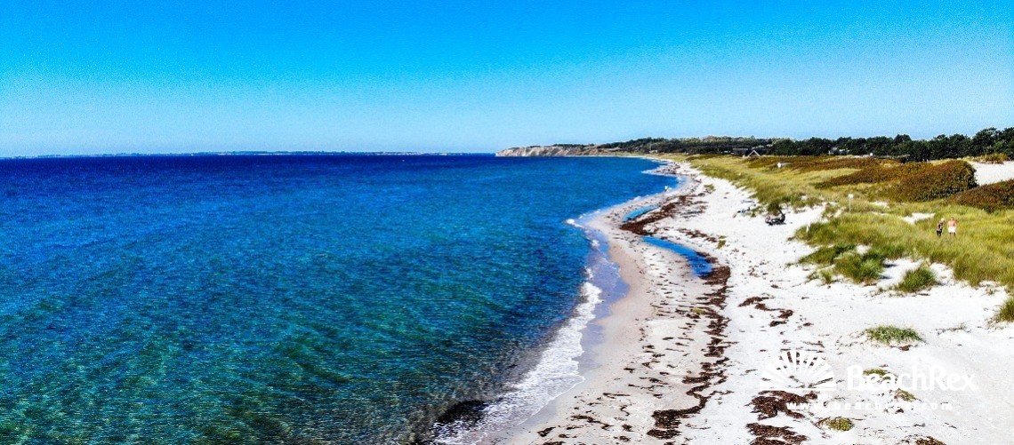Danimarca - Syddanmark - Langeland -  Humble - Strand Bjørnehøj