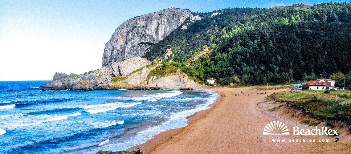 Spain - País Vasco -  Ibarrangelu - Playa de Laga
