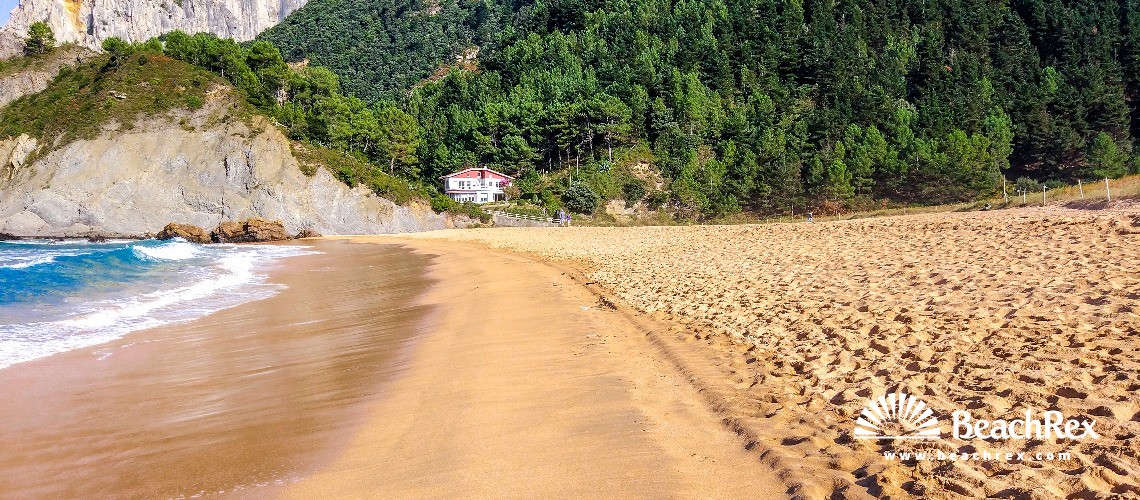 Spain - País Vasco -  Ibarrangelu - Playa de Laga