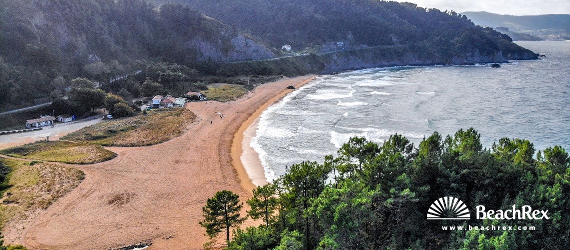 Spain - País Vasco -  Ibarrangelu - Playa de Laga
