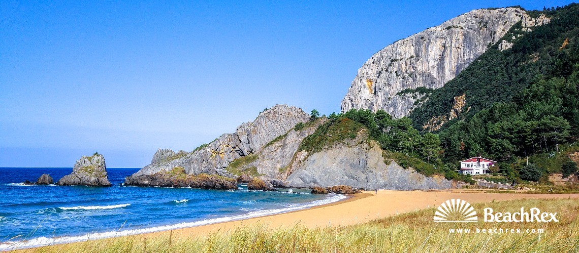 Spain - País Vasco -  Ibarrangelu - Playa de Laga