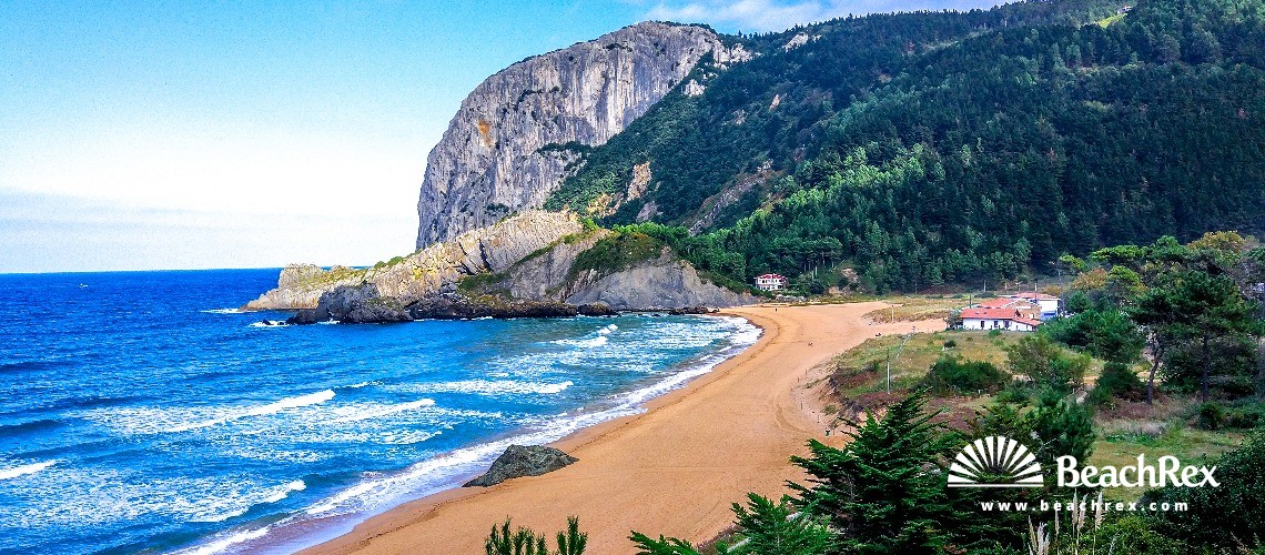 Spain - País Vasco -  Ibarrangelu - Playa de Laga