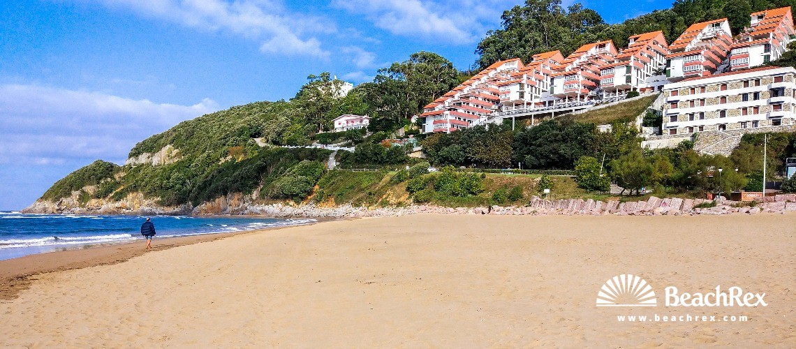 Spain - País Vasco -  Ibarrangelu - Playa de Laida 