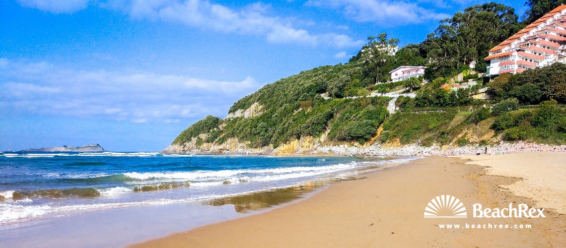 Spain - País Vasco -  Ibarrangelu - Playa de Laida 