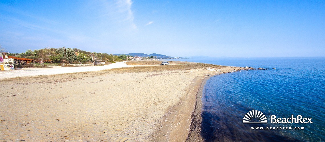 Grèce - Kentriki Makedonia -  Kalives Poligirou - Paralia Kalives 