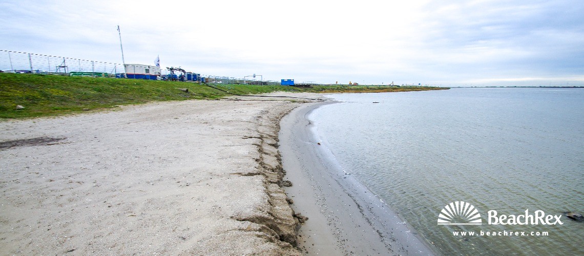 Niederlande - Friesland -  Kornwerderzand - Strand Kornwerderzand