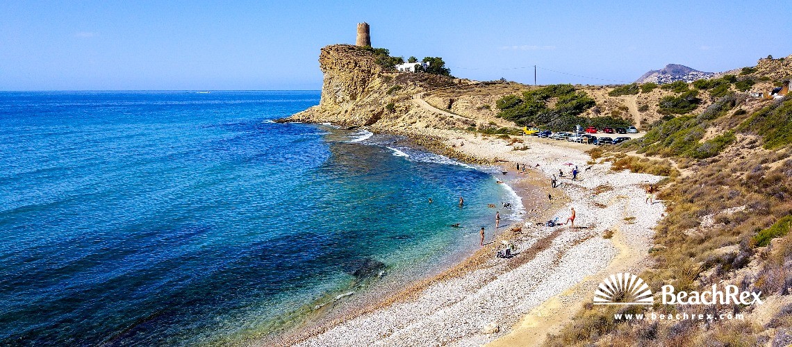 Spain - Valencia -  La Vila Joiosa - Platja del Xarco