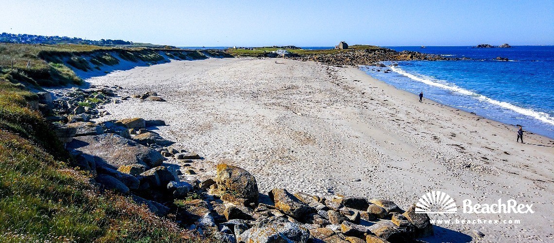 France - Bretagne -  Lampaul-Plouarzel - Plage de Porz Gwen