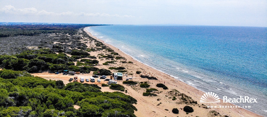 Griechenland - Dytiki Ellada -  Loutra imenis - Paralia Kounoupelaki