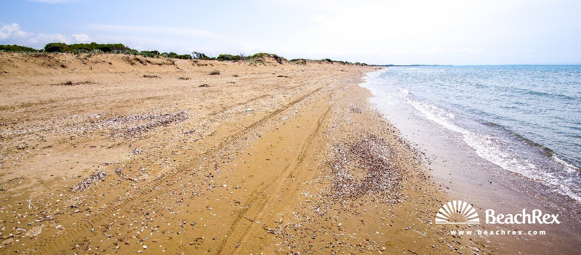 Griechenland - Dytiki Ellada -  Loutra imenis - Paralia Kounoupelaki