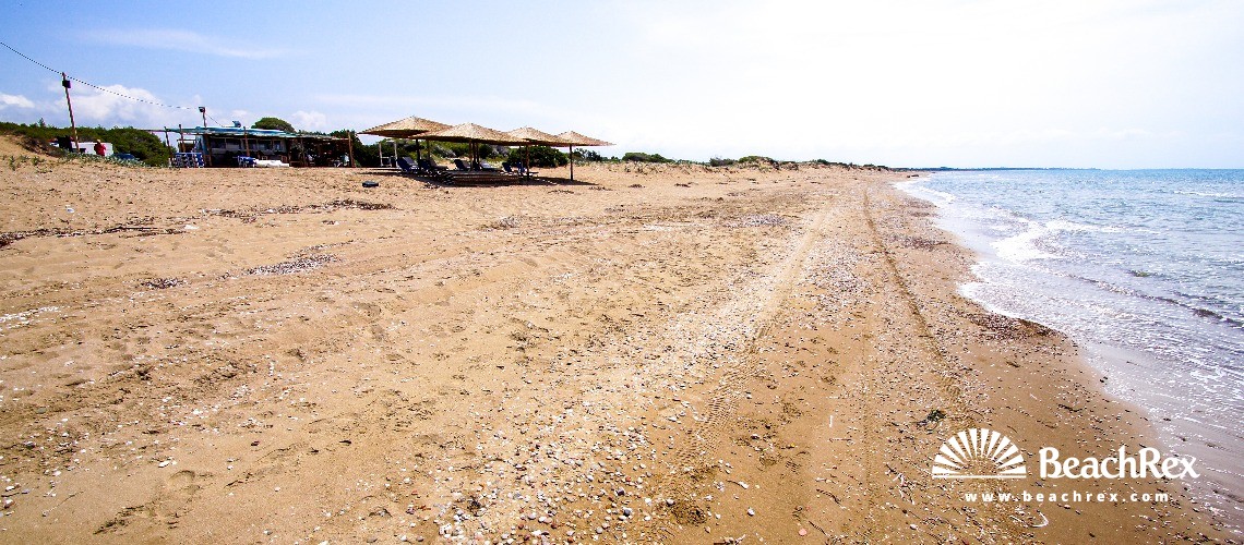 Griechenland - Dytiki Ellada -  Loutra imenis - Paralia Kounoupelaki