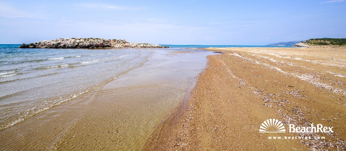 Griechenland - Dytiki Ellada -  Loutra imenis - Paralia Kounoupelaki