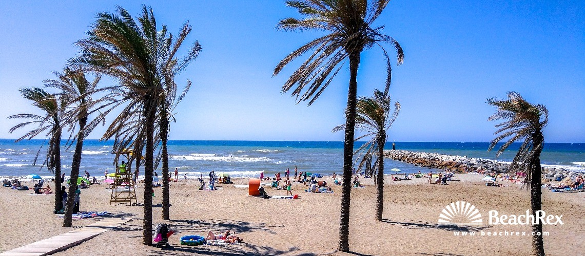 Espana - Andalucia -  Marbella - Playa de Artola