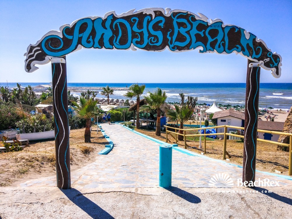 Espana - Andalucia -  Marbella - Playa de Artola