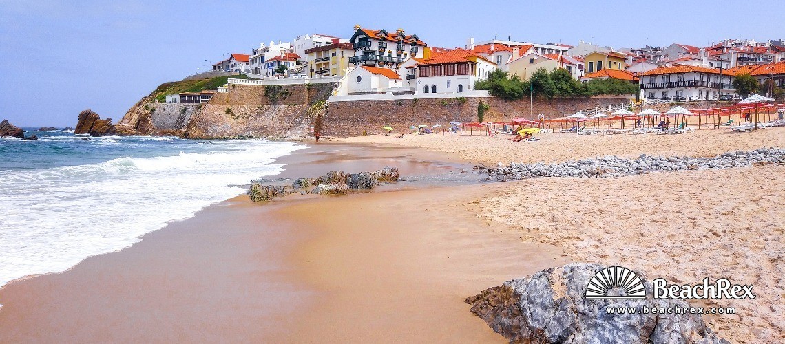 Португалия - Leiria -  Marinha Grande - Praia de São Pedro de Moel