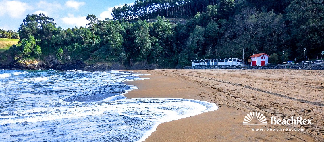 Spain - País Vasco -  Mendexa - Playa Karraspio