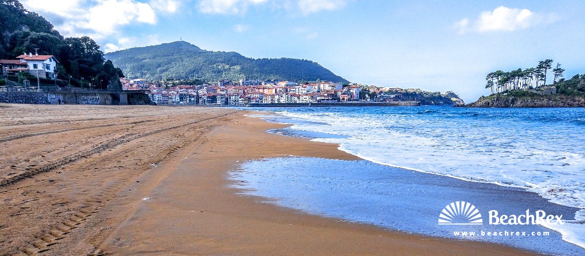 Spain - País Vasco -  Mendexa - Playa Karraspio