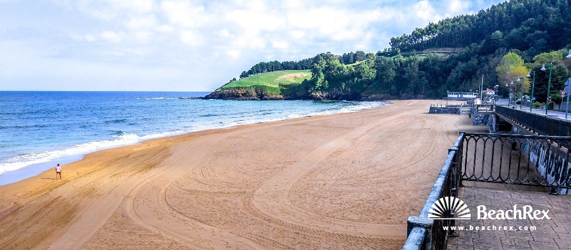 Spain - País Vasco -  Mendexa - Playa Karraspio