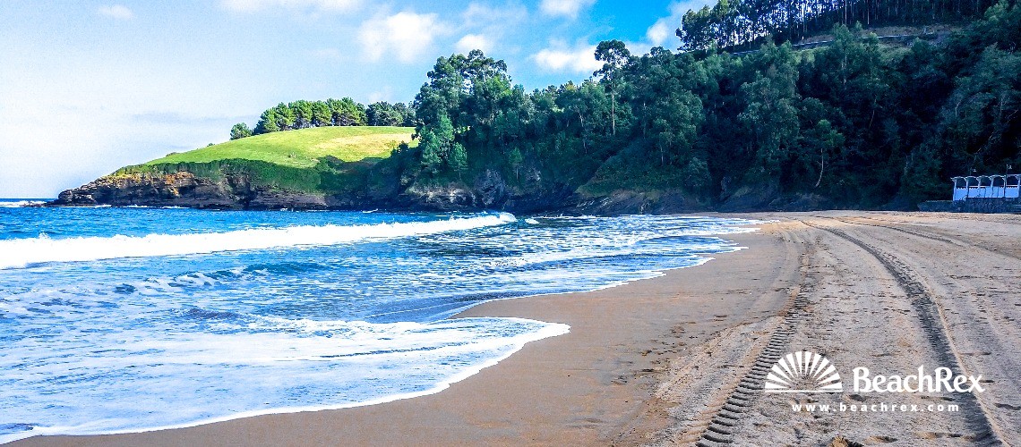Spain - País Vasco -  Mendexa - Playa Karraspio