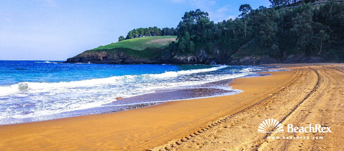 Spain - País Vasco -  Mendexa - Playa Karraspio