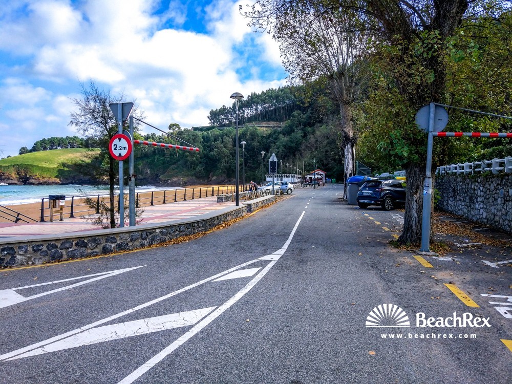 Spain - País Vasco -  Mendexa - Playa Karraspio