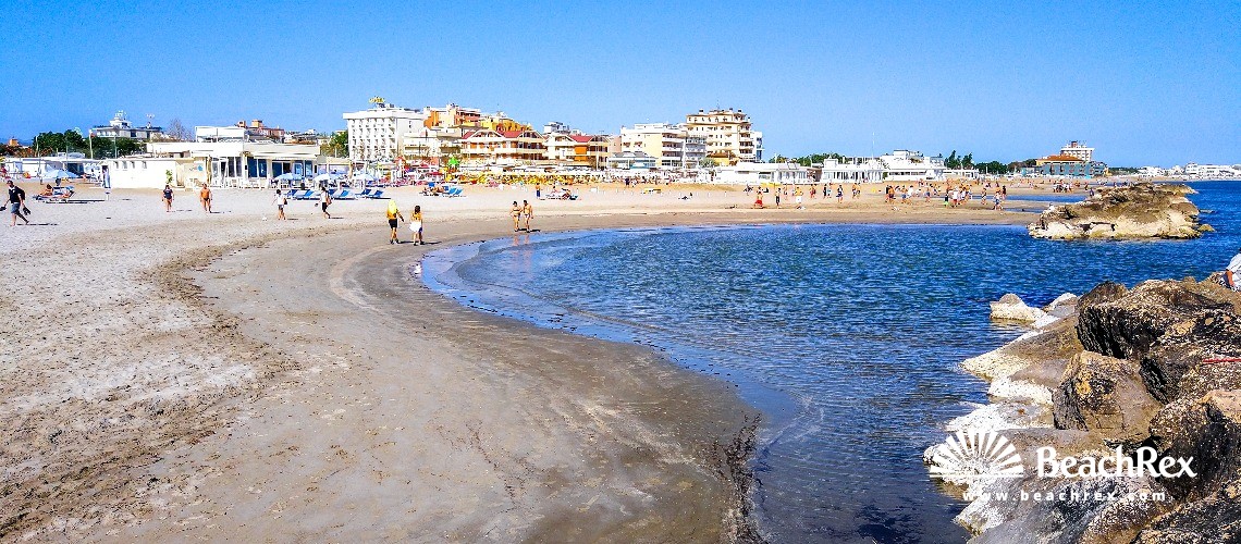 Italien - EmiliaRomagna -  Misano Adriatico - Strand Misano Adriatico