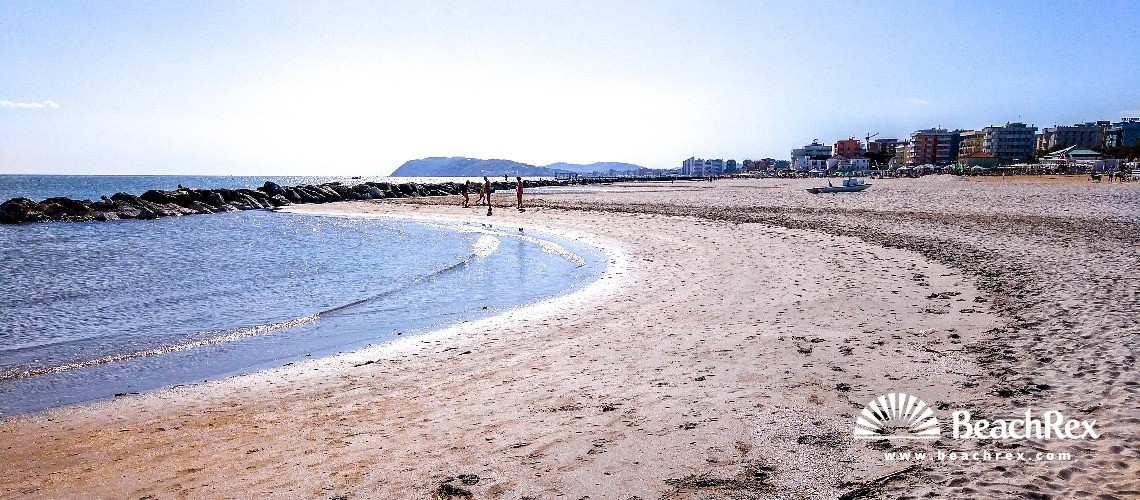 Italien - EmiliaRomagna -  Misano Adriatico - Strand Misano Adriatico