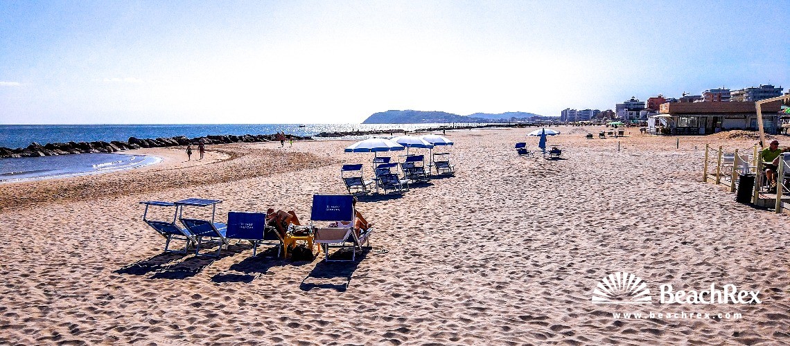 Italien - EmiliaRomagna -  Misano Adriatico - Strand Misano Adriatico