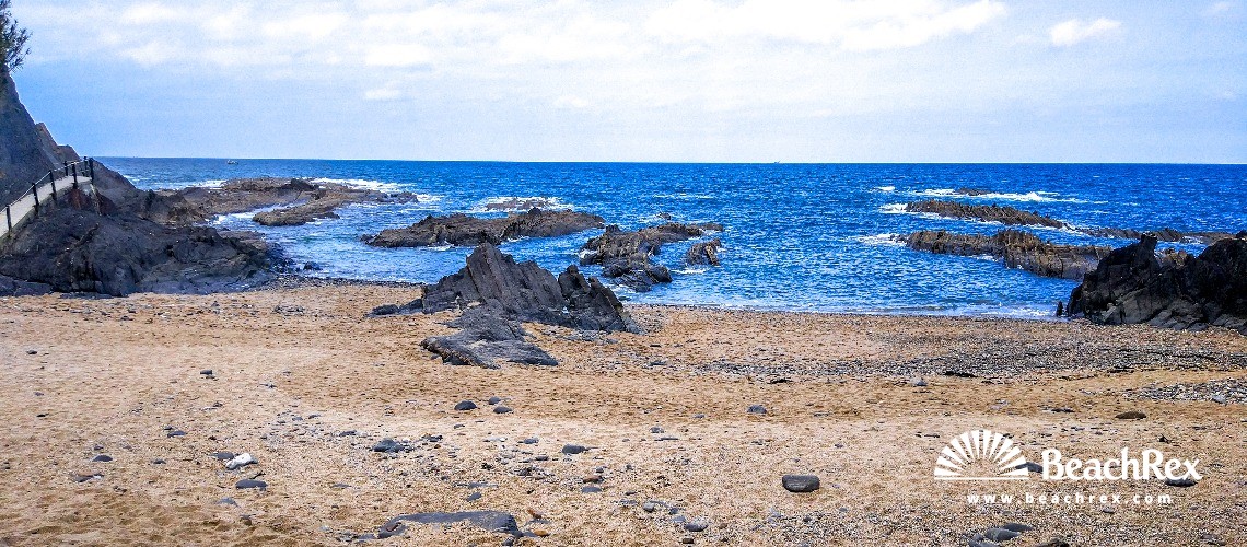 Espana - País Vasco -  Mutriku - Playa Nudista Ondarroa