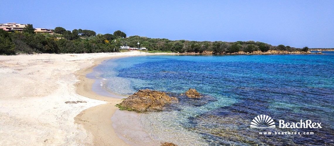 Italien - Sassari - Sardegna -  Olbia - Strand di Portisco
