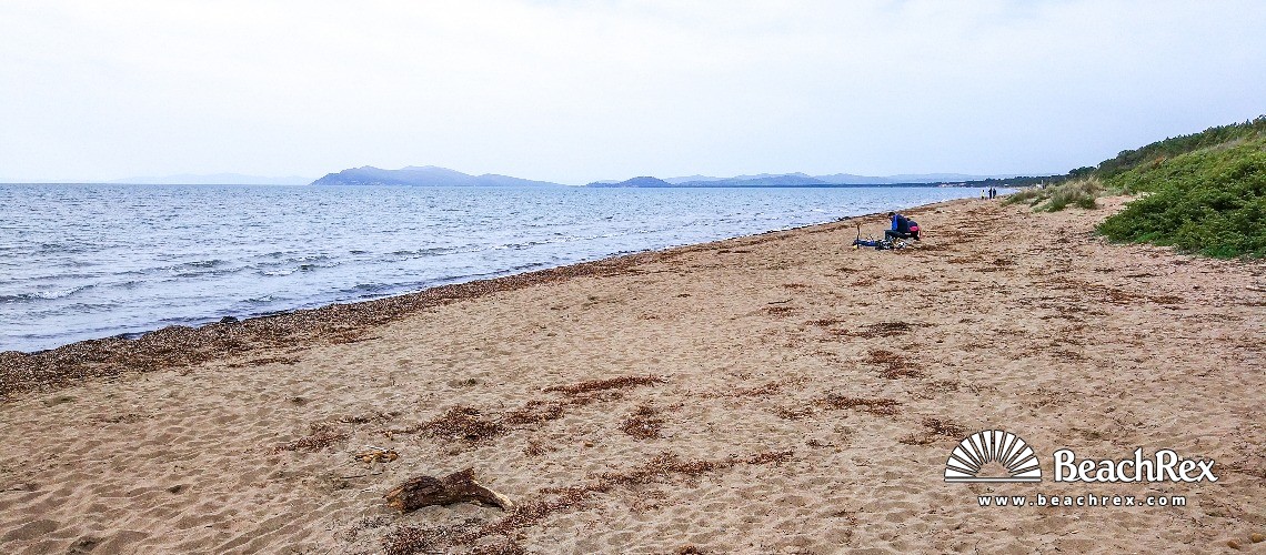 Italien - Toscana -  Orbetello - Strand Giannella